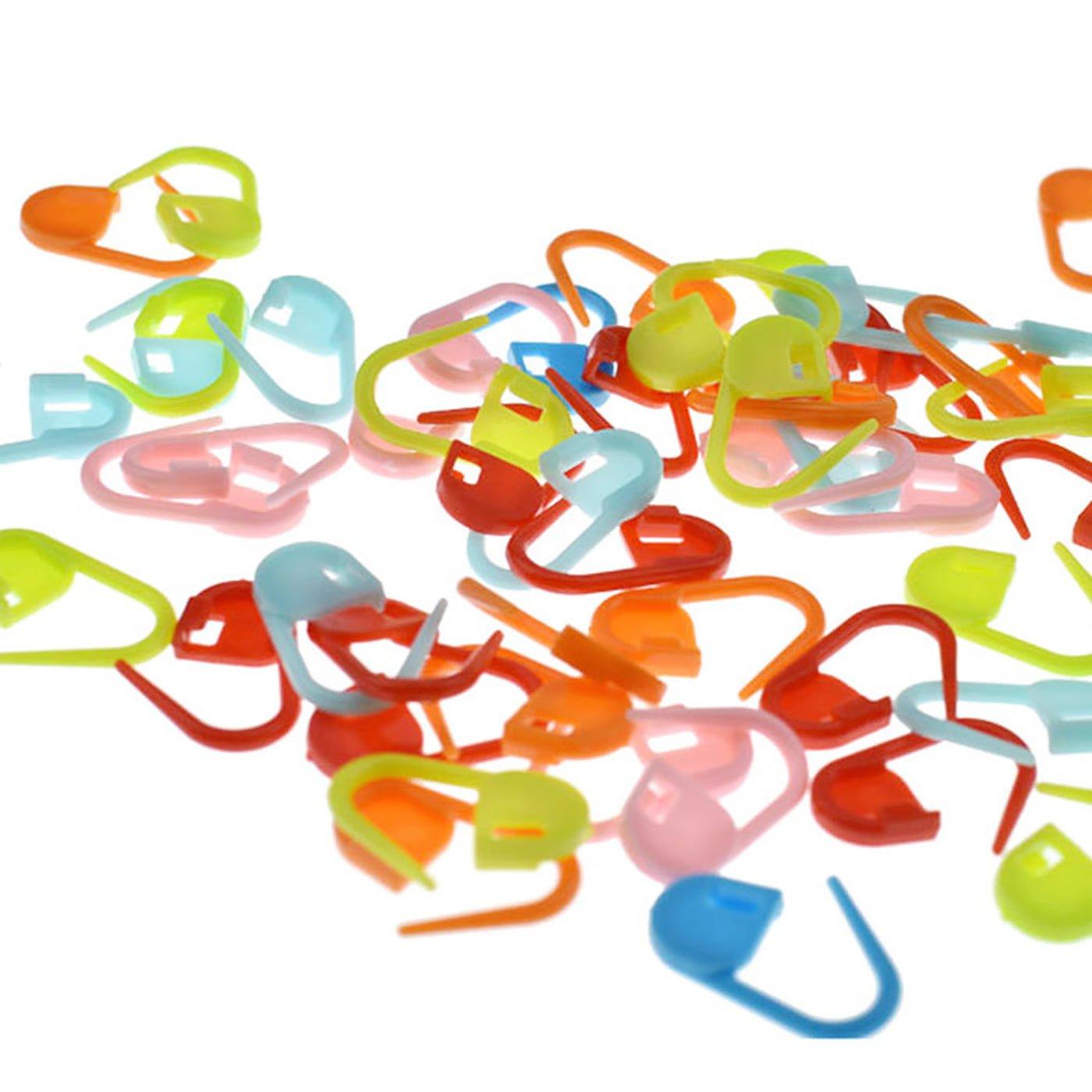 120 Locking Stitch Markers in Plastic Case