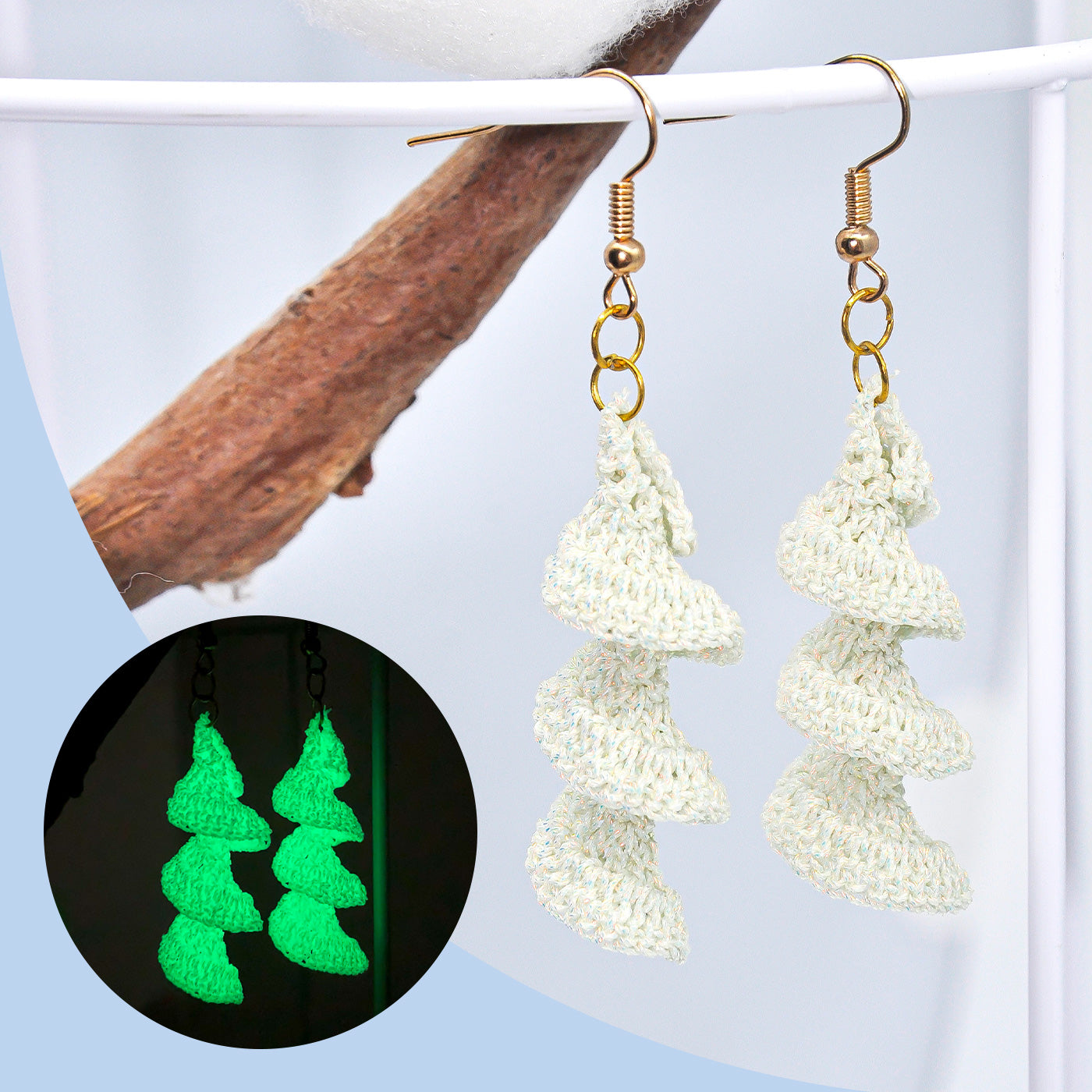 100% Handmade Premium Luminous Sense Earrings