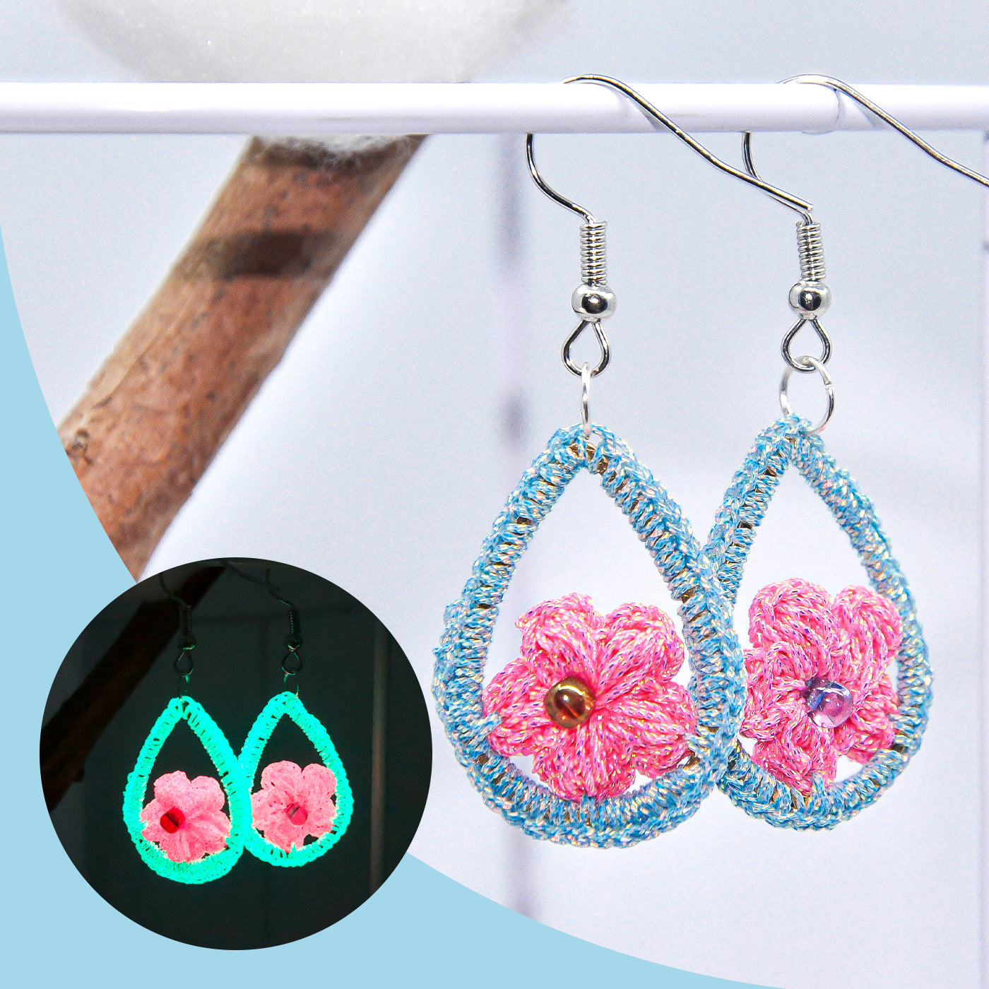 100% Handmade Premium Luminous Sense Earrings