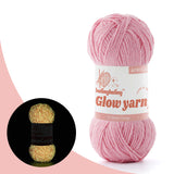 Glow-in-the-Dark Metallic Yarn - Premium Quality for Crochet & Knitting - 40 Colors