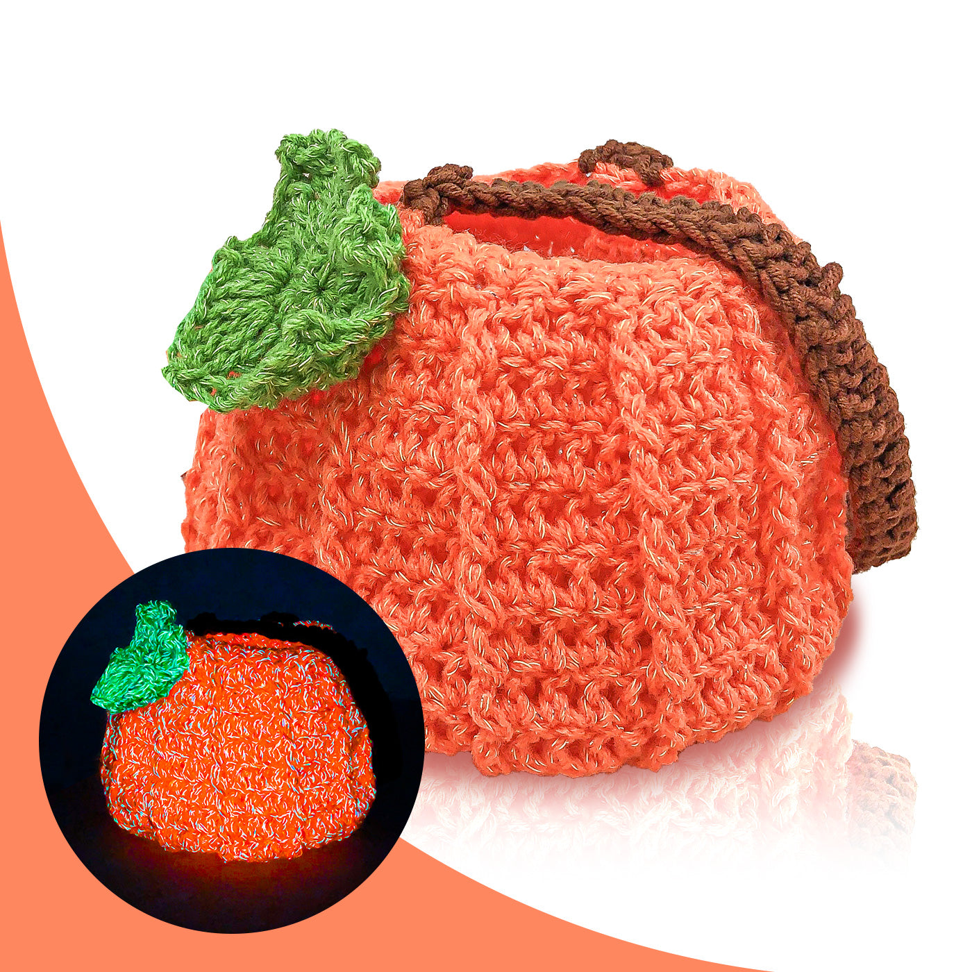 Halloween Pumpkin Candy Pack  (free crochet pattern)
