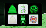 High Gloss Polyester Glow in the Dark Yarn(5PCS)