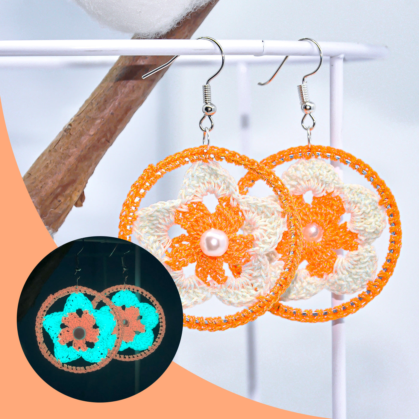 100% Handmade Premium Luminous Sense Earrings