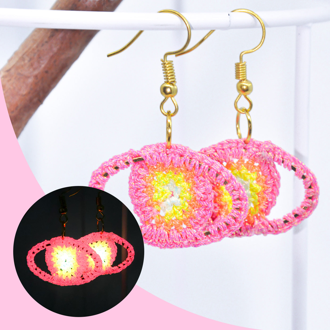 100% Handmade Premium Luminous Sense Earrings