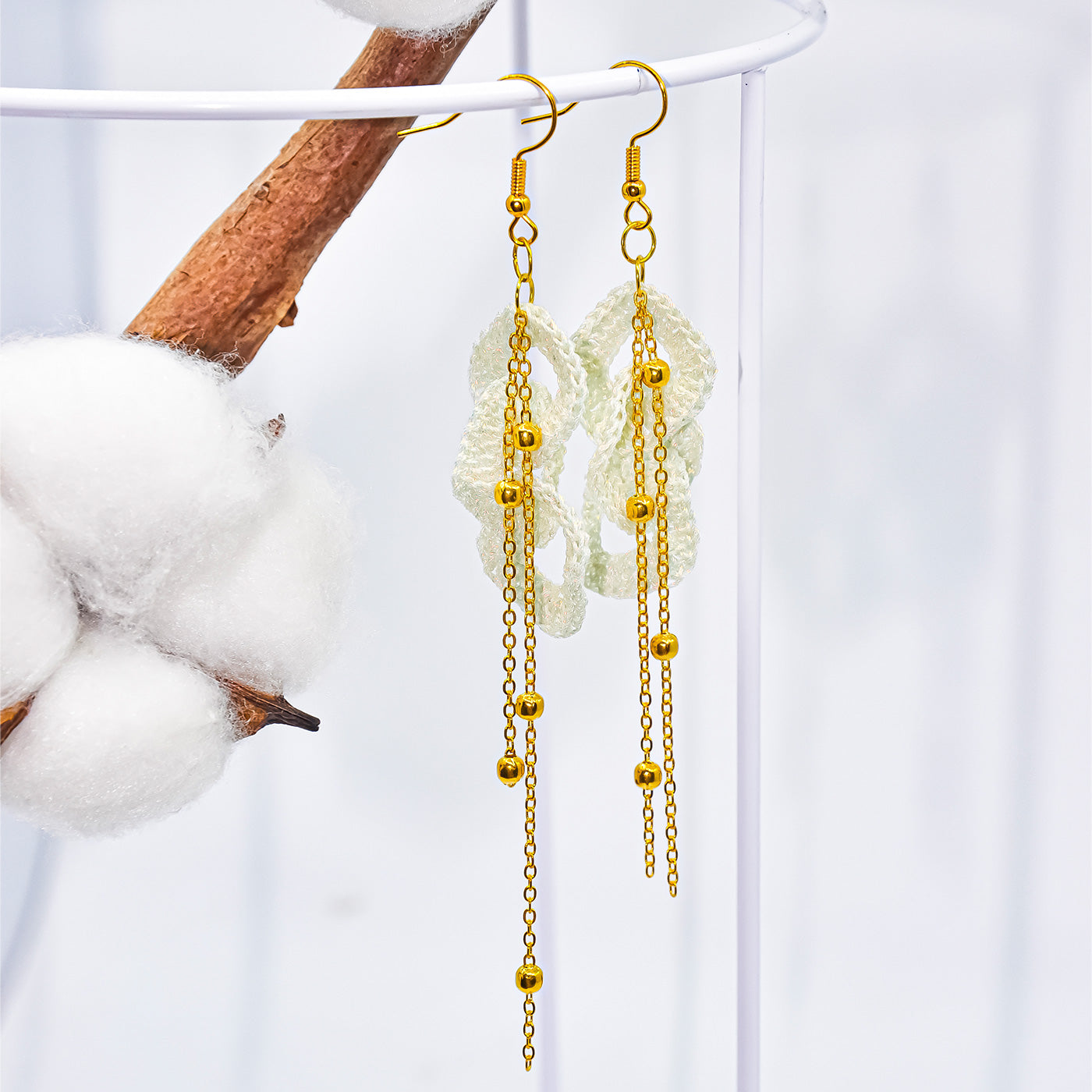 100% Handmade Premium Luminous Sense Earrings
