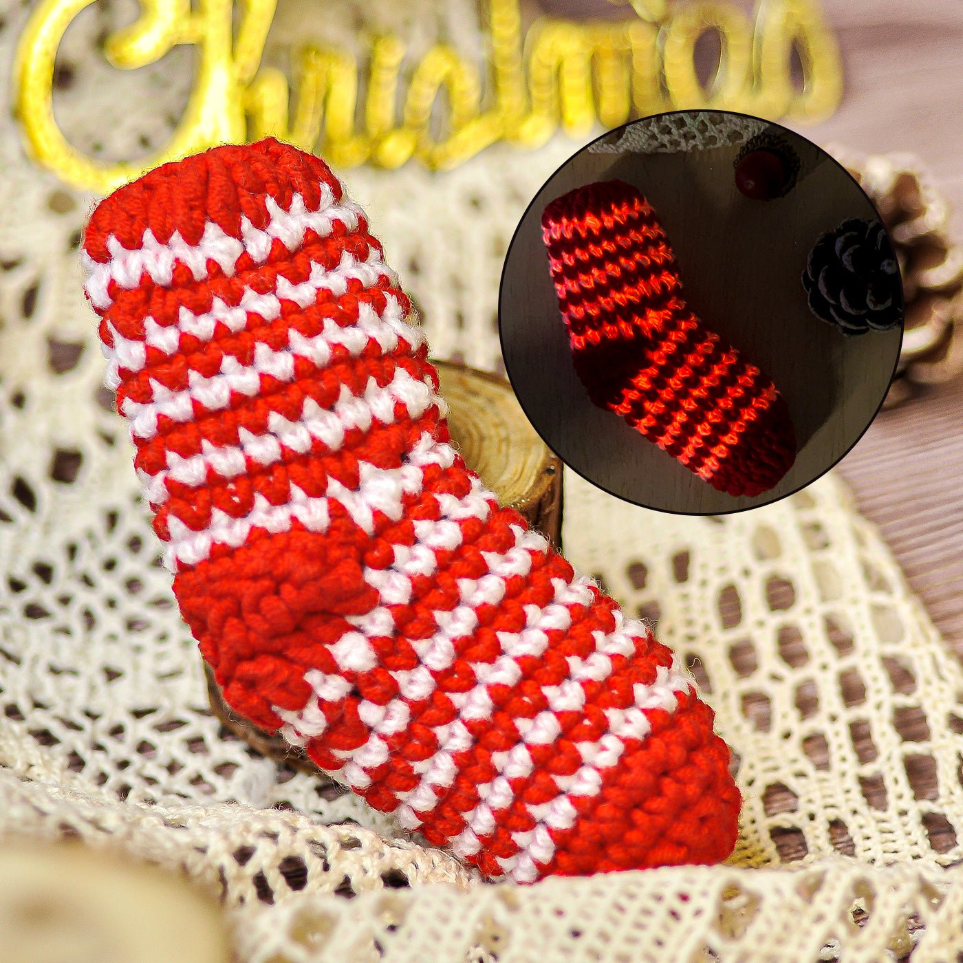 DIY Glow-in-the-Dark Christmas Stocking Kit