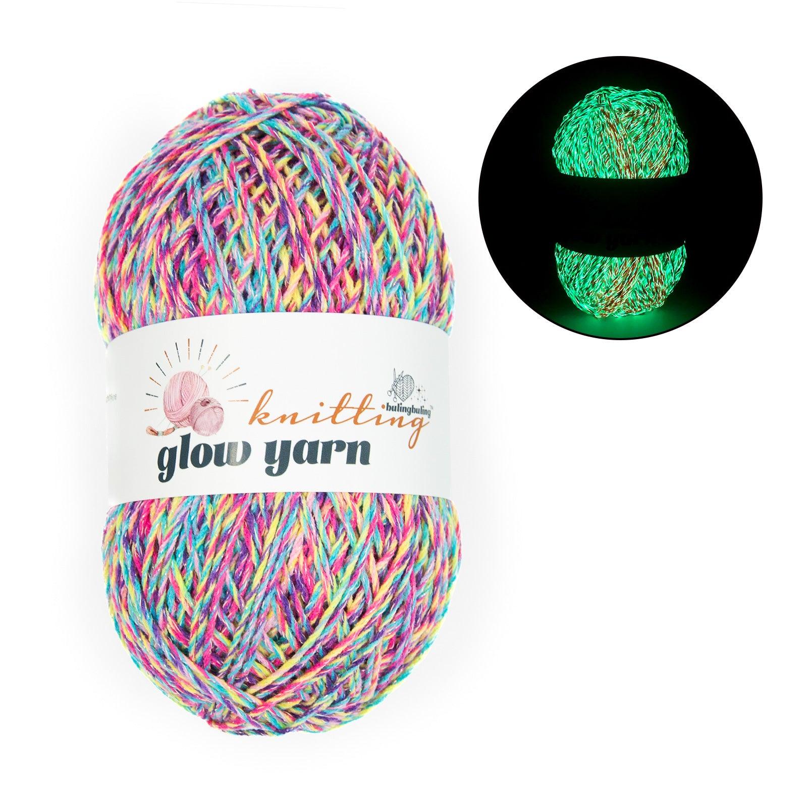 Full Color Luminous & Reflective Yarn Sample Kit - BlingBlingYarn