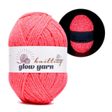 Glow in the Dark Acrylic Yarn, 100g (6 Colors) – Perfect for Crochet, Knitting, and DIY Projects - BlingBlingYarnGlow in the Dark Acrylic Yarn, 100g (6 Colors) – Perfect for Crochet, Knitting, and DIY ProjectsyarnBlingBlingYarnBlingBlingYarnYGMX47-302TH-100g