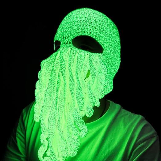 Octopus hat glow effect - night visibility