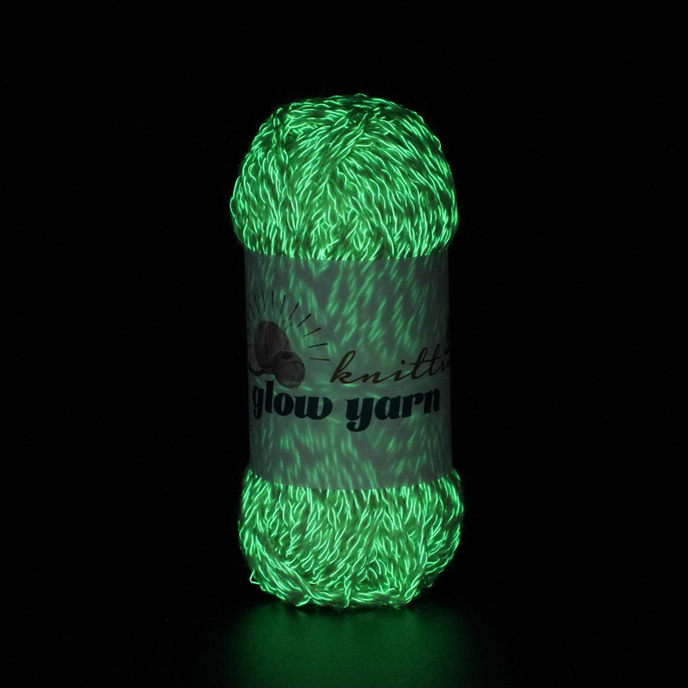Glow Wool Yarn - Perfect for Cozy Crochet Creations(7 colors)