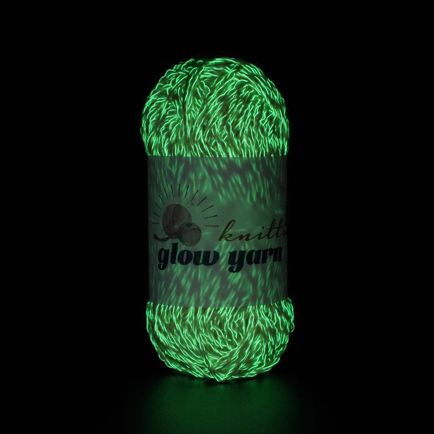 Glow Wool Yarn - Perfect for Cozy Crochet Creations(7 colors)