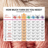 High Gloss Polyester Glow in the Dark Yarn(5PCS)