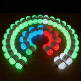 Glow in the Dark Yarn 5 Pack - Polyester Luminous Thread for Crochet - 2mm x 50g