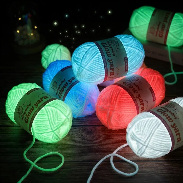 Polyester Glow-in-the-Dark Yarn — view 7