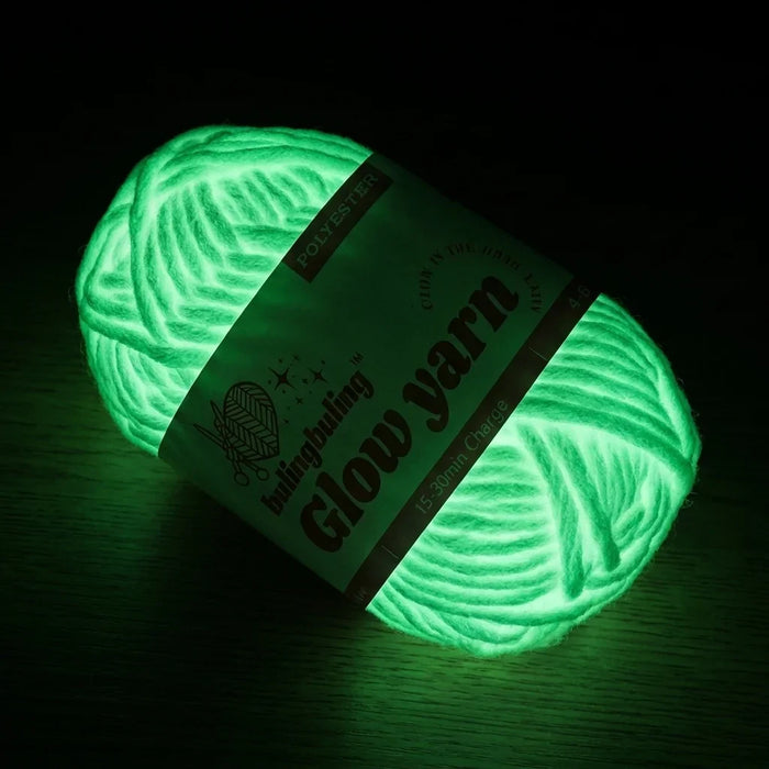 Polyester Glow-in-the-Dark Yarn — view 5