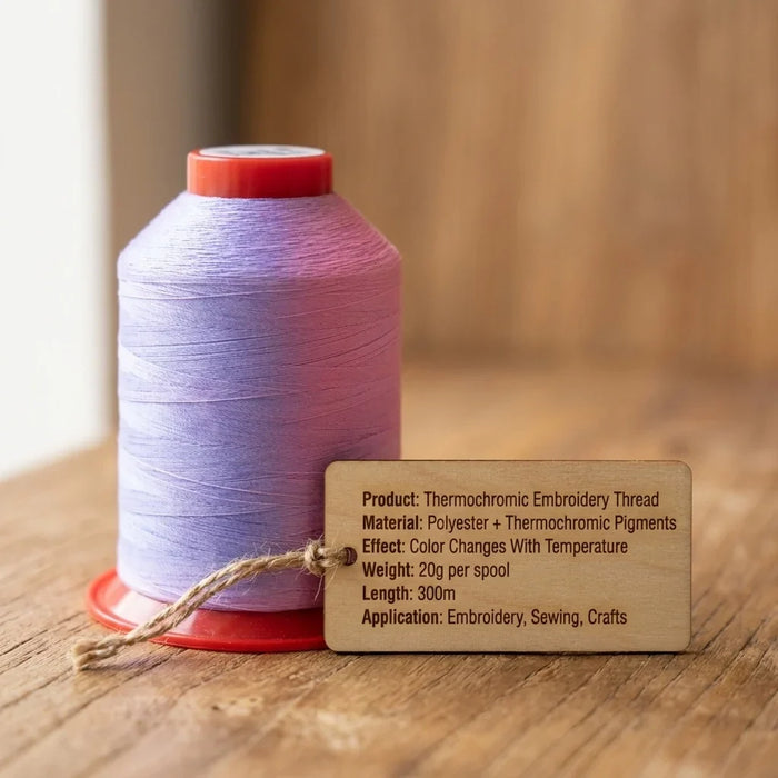 Temperature-sensitive embroidery thread — view 7
