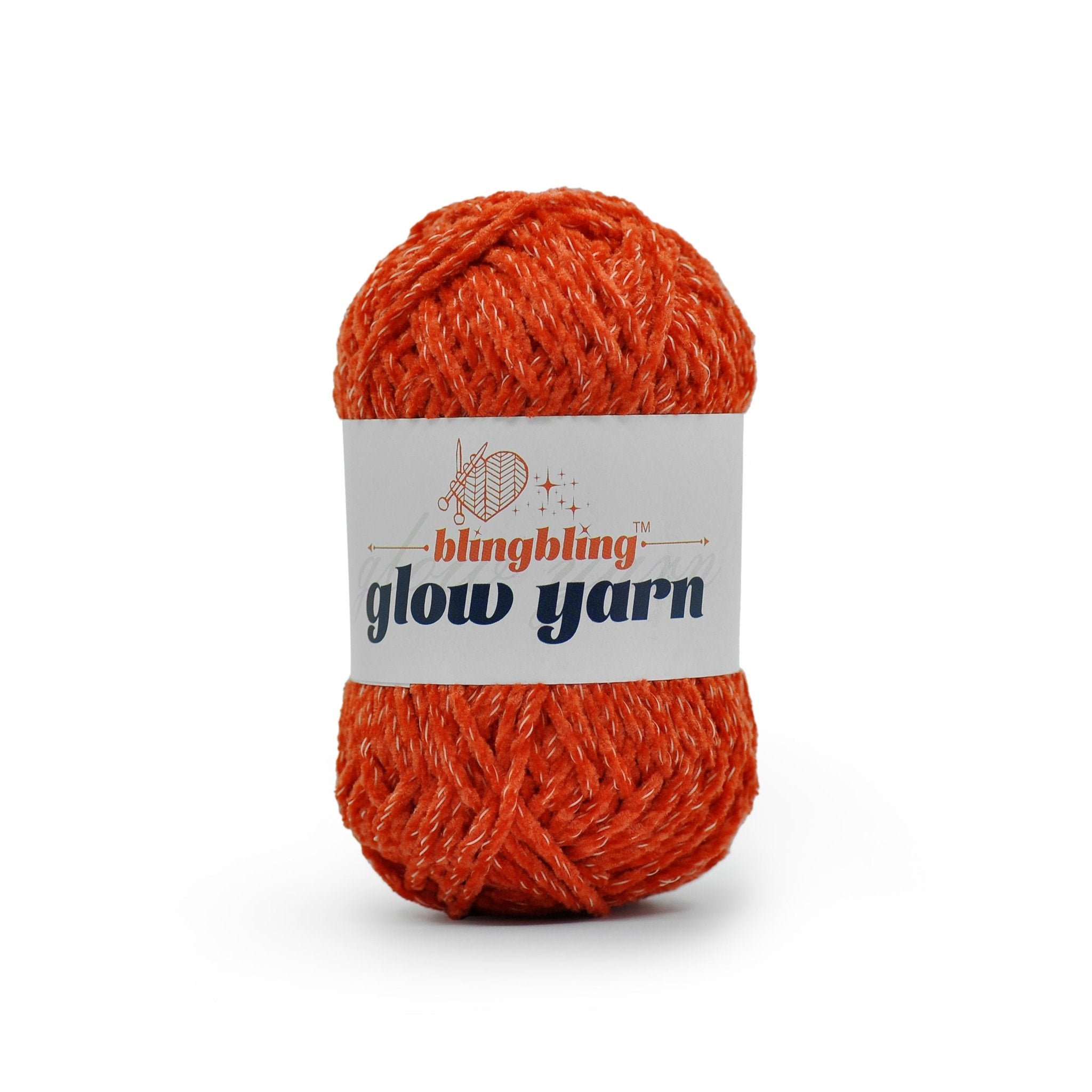Premium Glow - in - the - Dark Chenille Yarn(41 colors) - BlingBlingYarnPremium Glow - in - the - Dark Chenille Yarn(41 colors)yarnBlingBlingYarnBlingBlingYarn