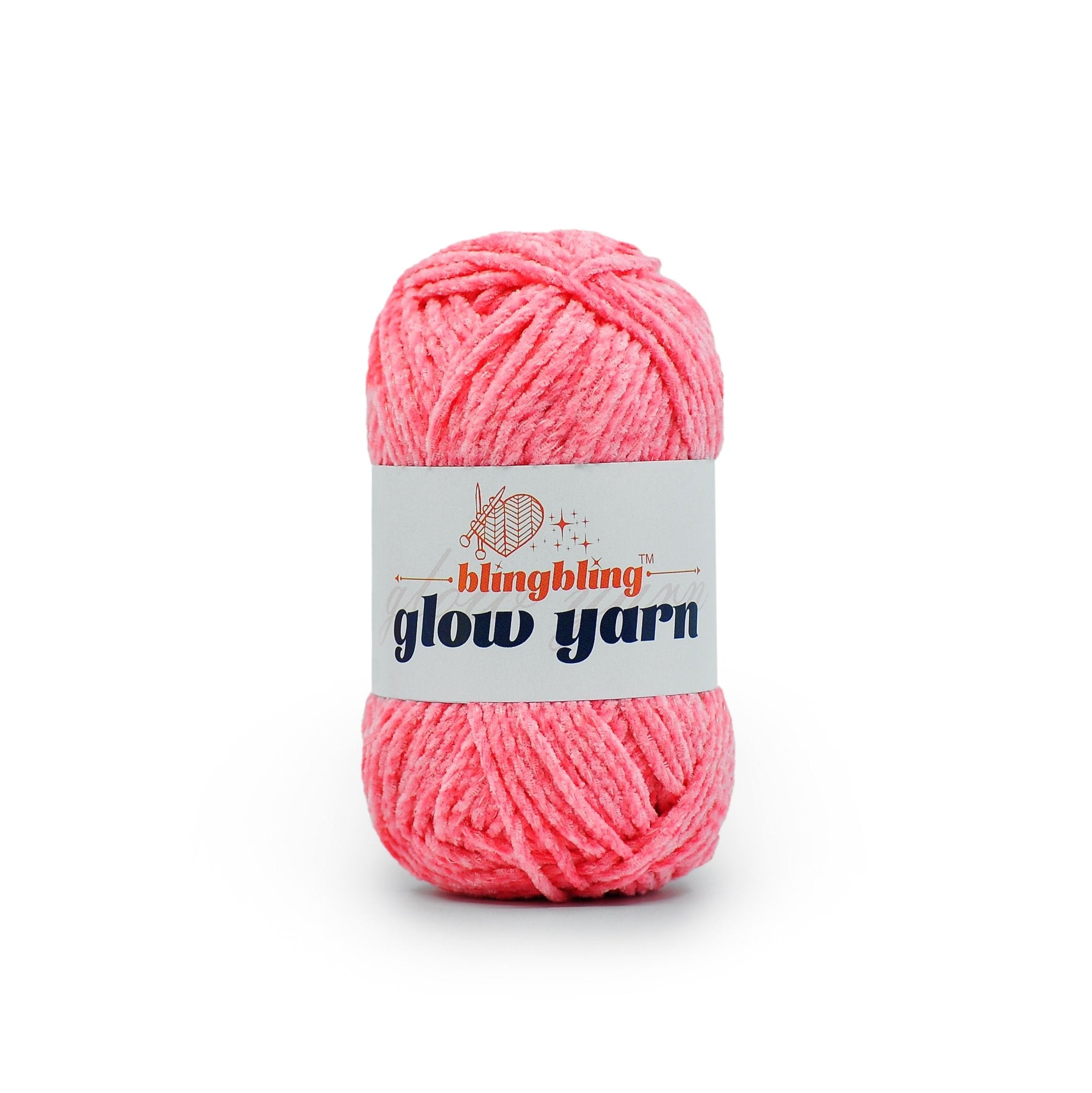 Premium Glow - in - the - Dark Chenille Yarn(41 colors) - BlingBlingYarnPremium Glow - in - the - Dark Chenille Yarn(41 colors)yarnBlingBlingYarnBlingBlingYarn