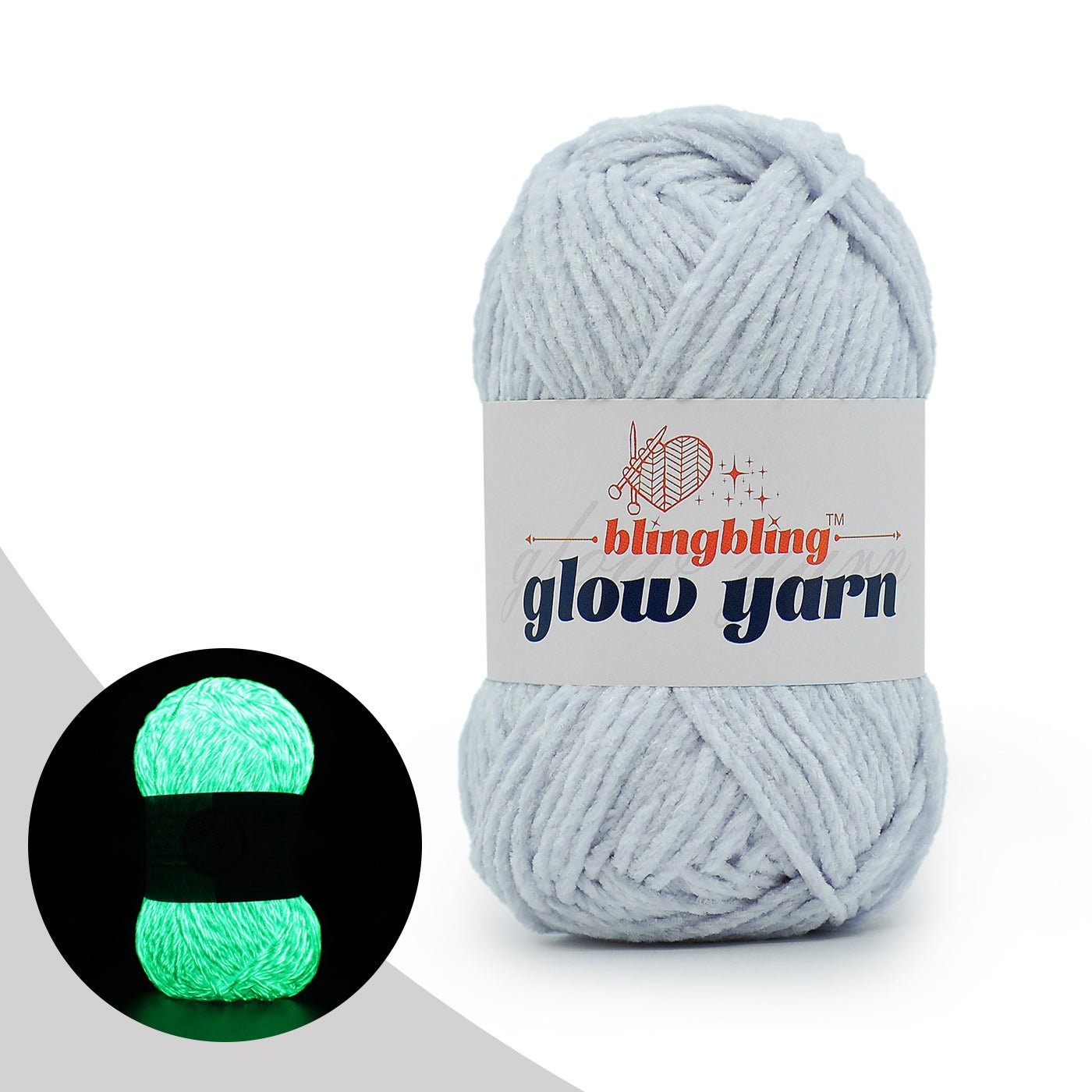 Premium Glow - in - the - Dark Chenille Yarn(41 colors) - BlingBlingYarnPremium Glow - in - the - Dark Chenille Yarn(41 colors)yarnBlingBlingYarnBlingBlingYarnYGMX30-X122