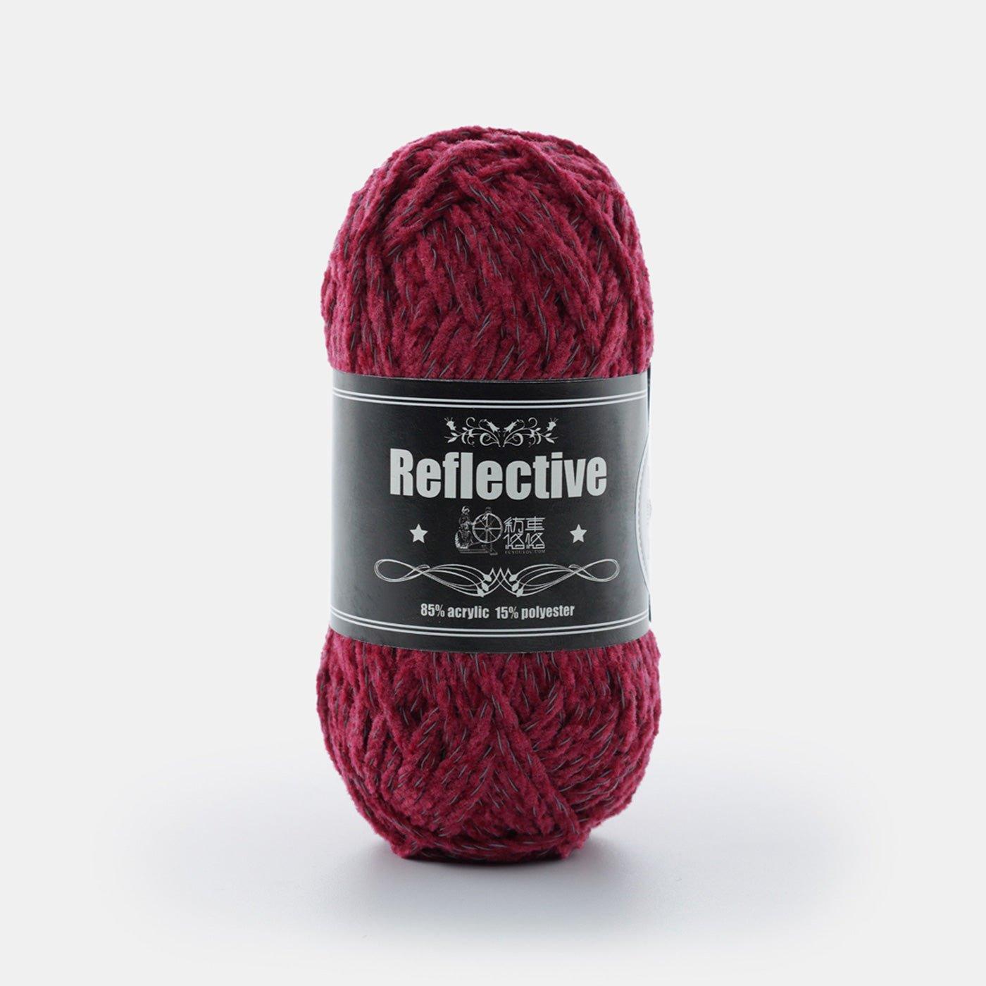 Premium Reflective Chenille Yarn(30 colors)