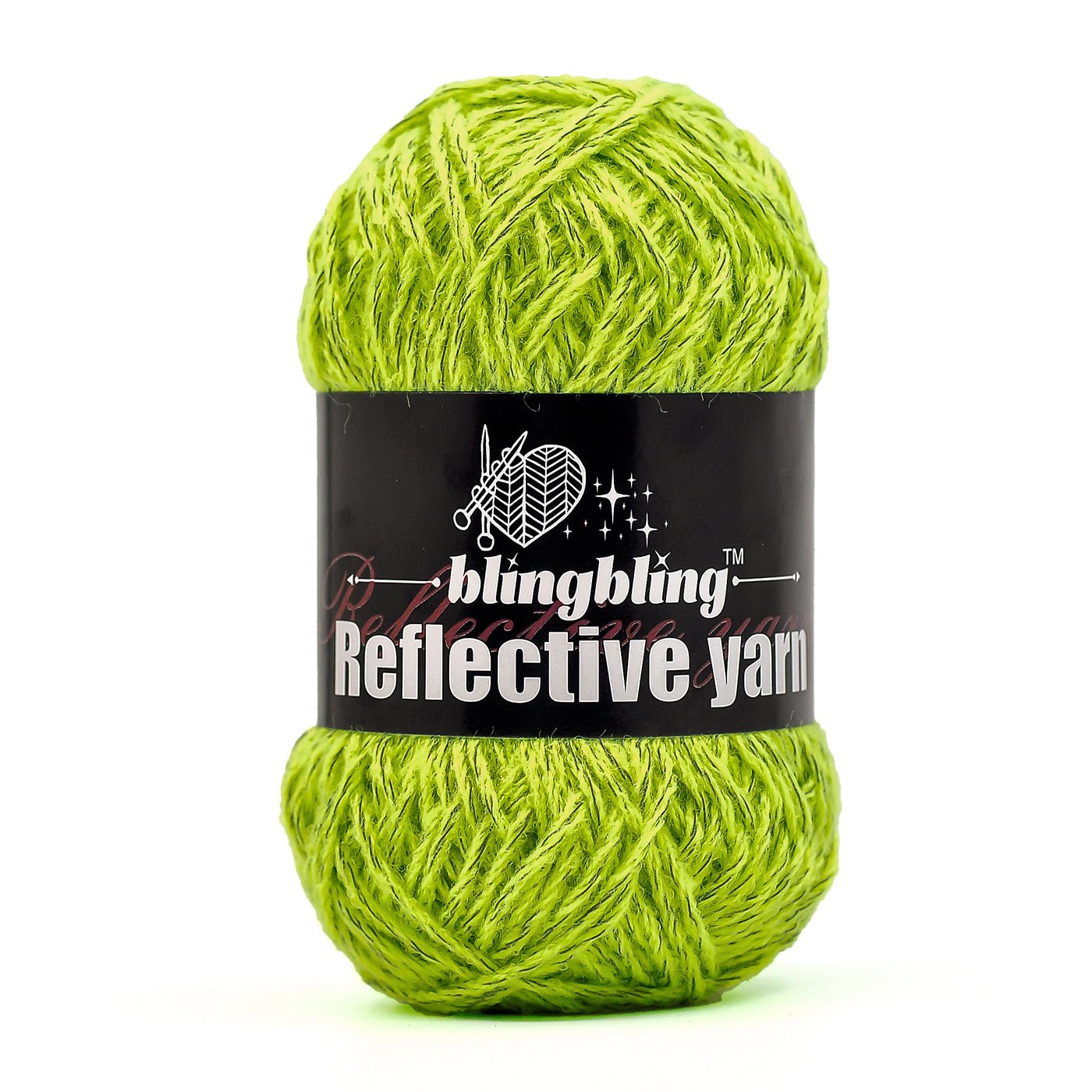 Reflective Yarn - Bright & Safe for Crochet Projects(14 colors) - BlingBlingYarnReflective Yarn - Bright & Safe for Crochet Projects(14 colors)yarnBlingBlingYarnBlingBlingYarnFGMX14-036-1
