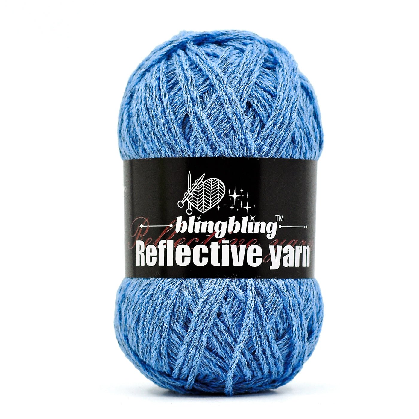 Reflective Yarn - Bright & Safe for Crochet Projects(14 colors) - BlingBlingYarnReflective Yarn - Bright & Safe for Crochet Projects(14 colors)yarnBlingBlingYarnBlingBlingYarnFGMX14-098-1