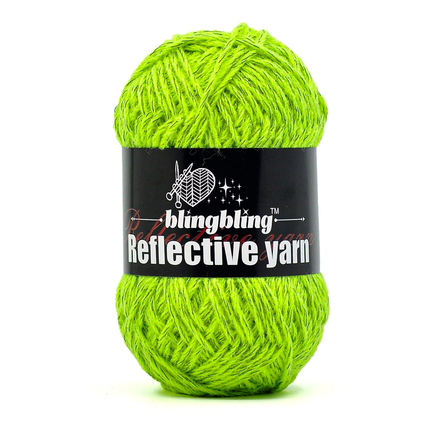 Reflective Yarn - Bright & Safe for Crochet Projects - 14 colors