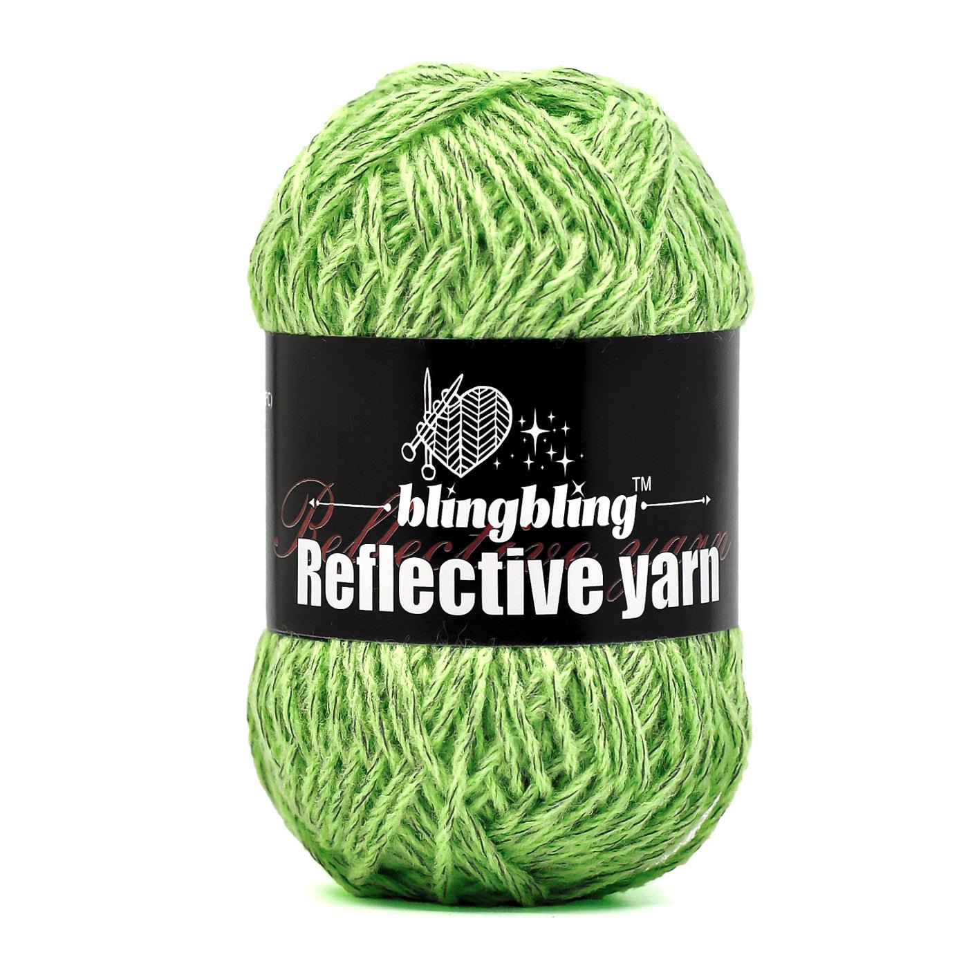Reflective Yarn - Bright & Safe for Crochet Projects(14 colors) - BlingBlingYarnReflective Yarn - Bright & Safe for Crochet Projects(14 colors)yarnBlingBlingYarnBlingBlingYarnFGMX14-185