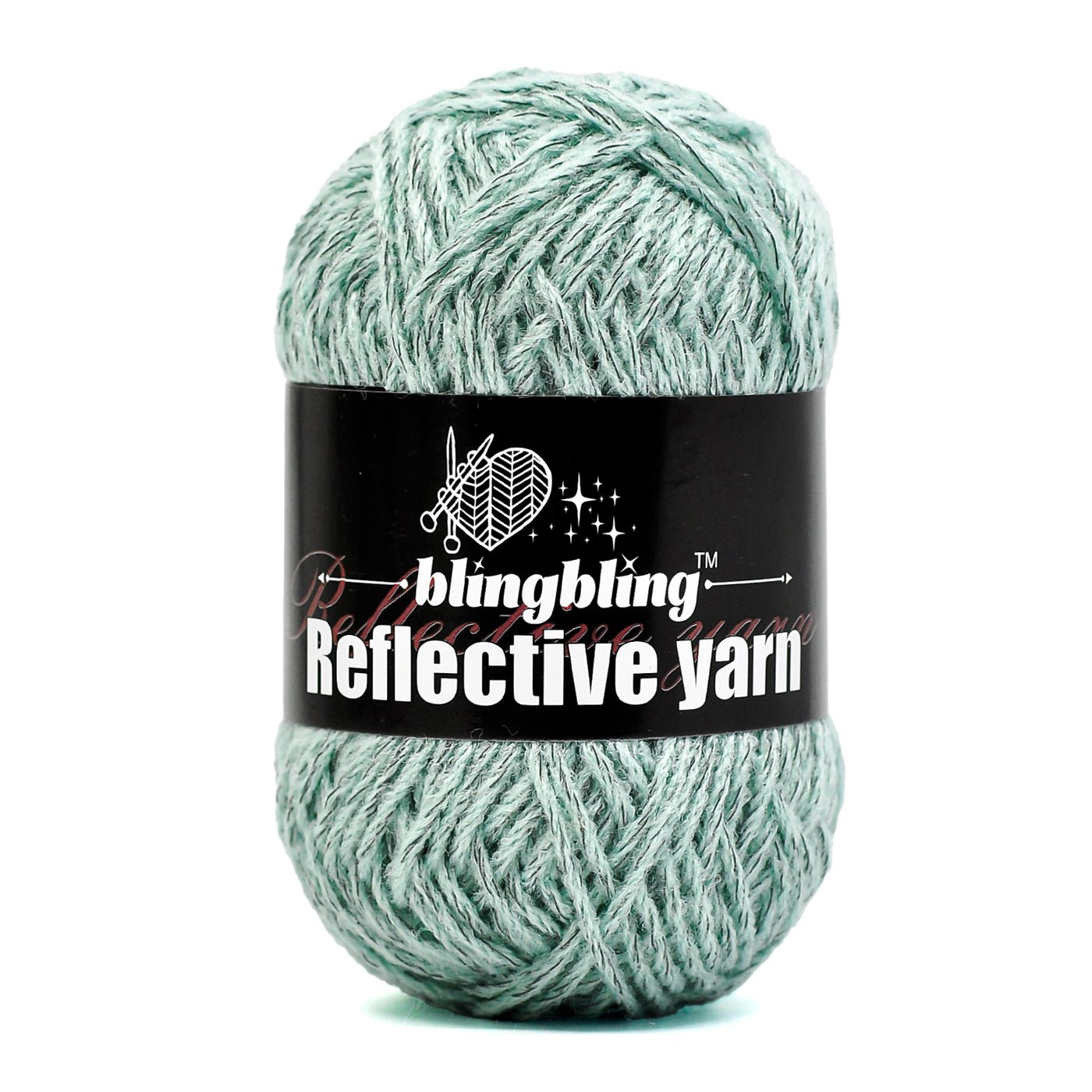 Reflective Yarn - Bright & Safe for Crochet Projects(14 colors) - BlingBlingYarnReflective Yarn - Bright & Safe for Crochet Projects(14 colors)yarnBlingBlingYarnBlingBlingYarnFGMX14-309