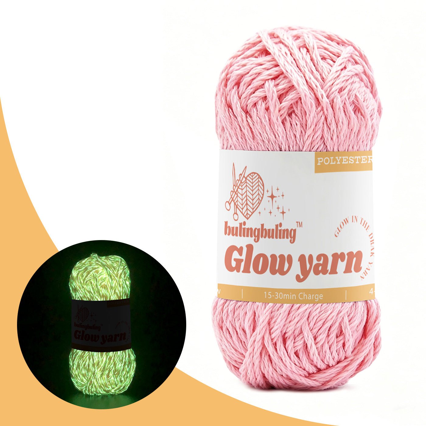 Traditional High Brightness Glow - in - the - Dark Yarn（11 color package) - BlingBlingYarnTraditional High Brightness Glow - in - the - Dark Yarn（11 color package)yarnBlingBlingYarnBlingBlingYarnYGMX28-FC018-1