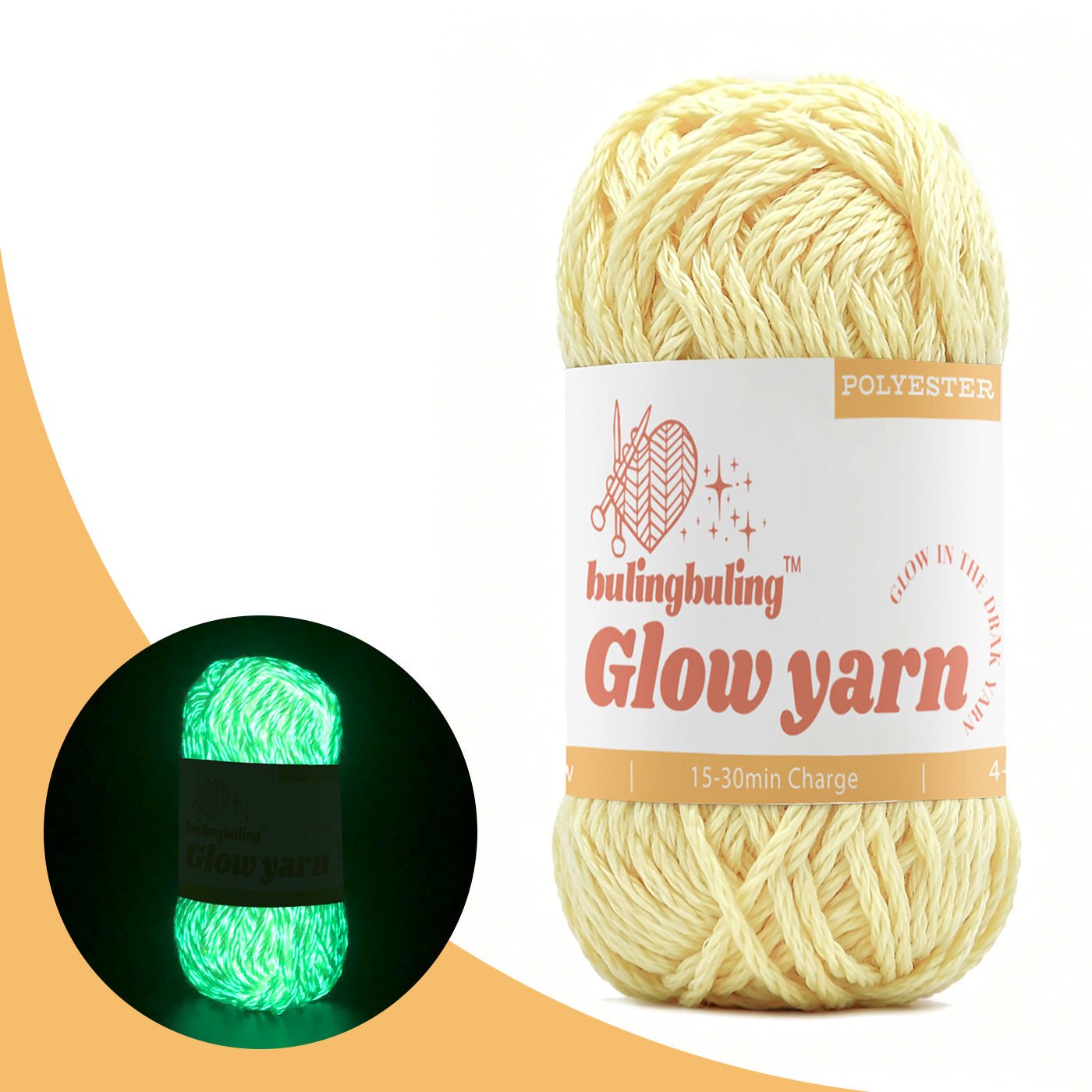 Traditional High Brightness Glow - in - the - Dark Yarn（11 color package) - BlingBlingYarnTraditional High Brightness Glow - in - the - Dark Yarn（11 color package)yarnBlingBlingYarnBlingBlingYarnYGMX28- FC019-1